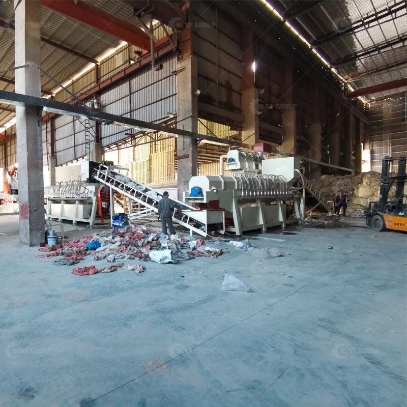 Paper Plastics Recycling Plant for an Indian Customer