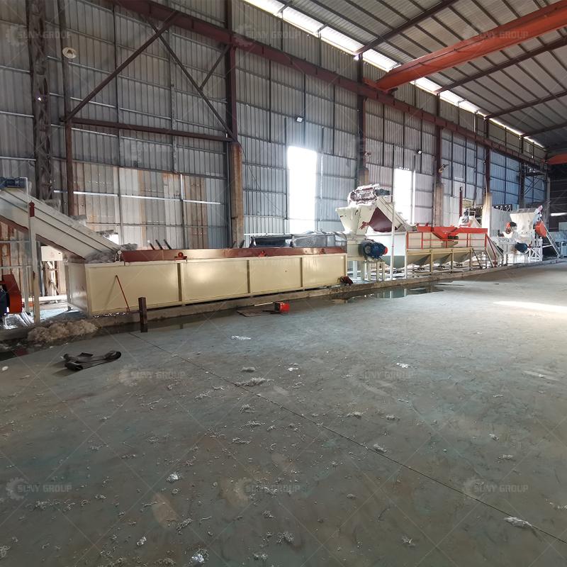 Paper and Plastic Separation Recycling Equipment for an Indian Customer