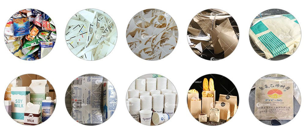 Paper-Plastic machine