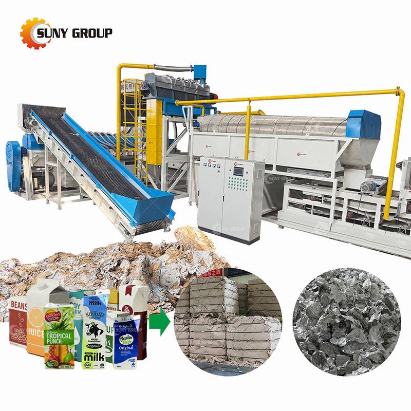Paper- Plastic Recycling Plant