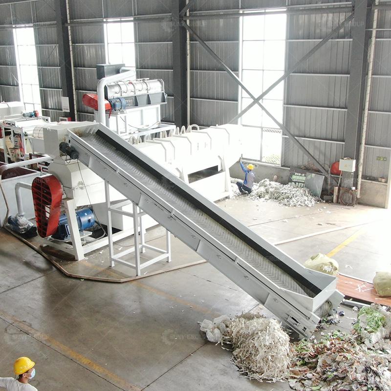 Full Automatic Paper-Plastic Recycling Plant