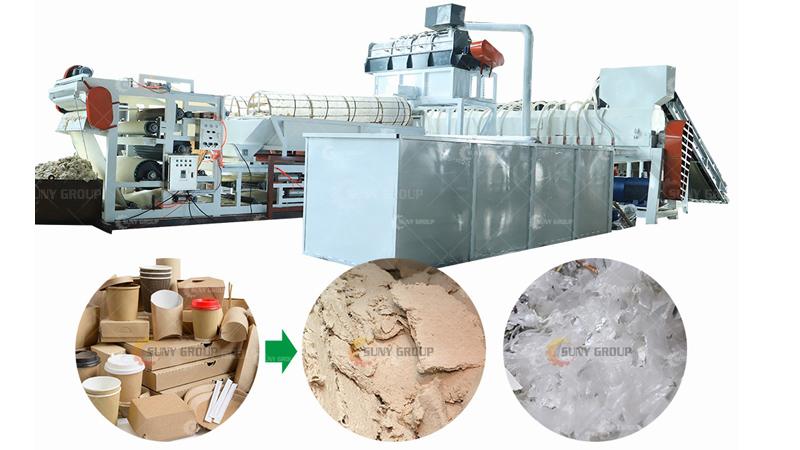 Complete Tetra Pak Separation line