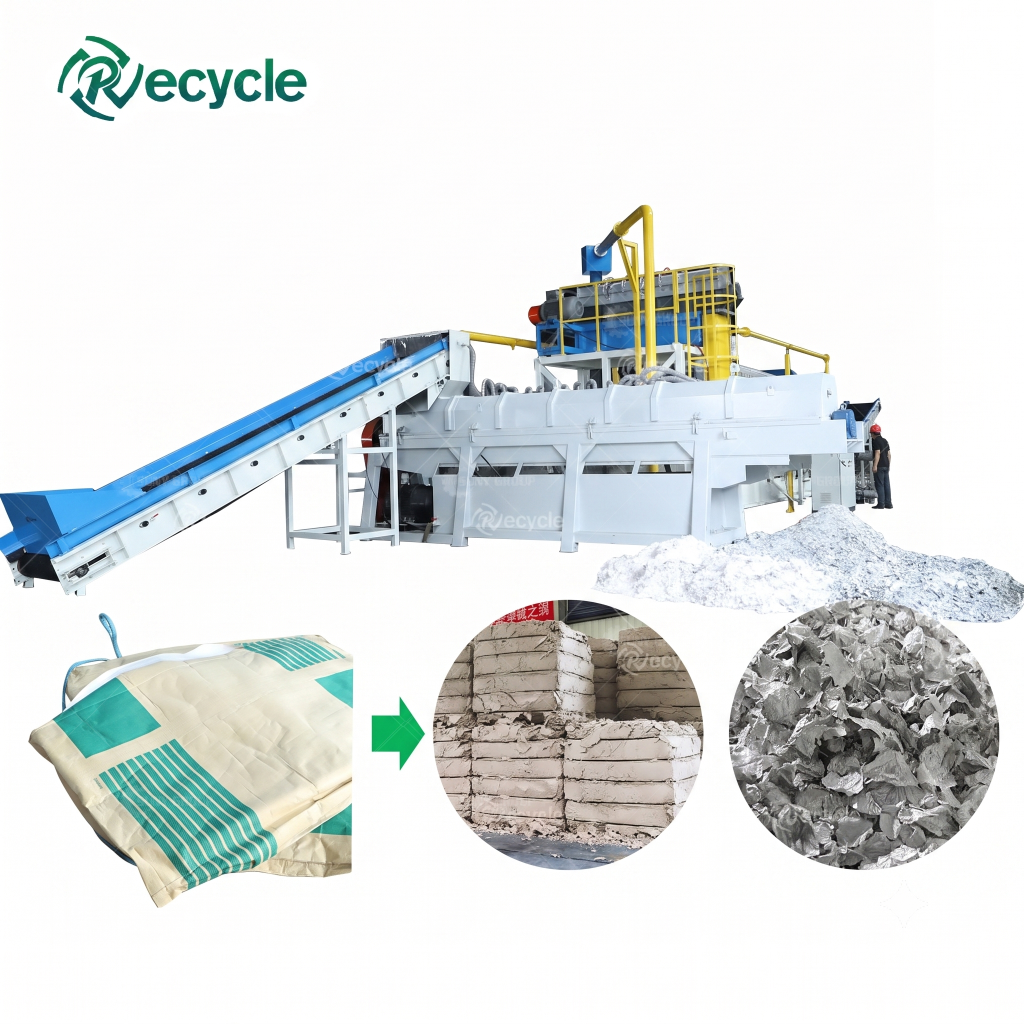 Paper Plastic Recycling Plant for Recycling Plastic Lined Paper Bags and Other Composite Packaging Waste